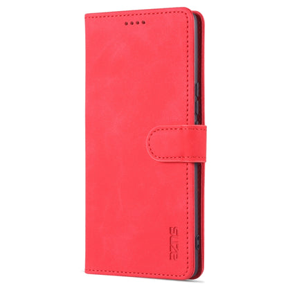 For Honor 60 SE AZNS Skin Feel Calf Texture Horizontal Flip Leather Phone Case(Red) by AZNS