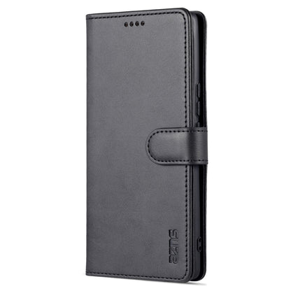 For Honor 60 SE AZNS Skin Feel Calf Texture Horizontal Flip Leather Phone Case(Black) by AZNS