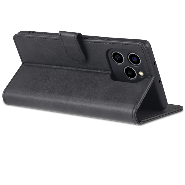 For Honor 60 SE AZNS Skin Feel Calf Texture Horizontal Flip Leather Phone Case(Black) by AZNS