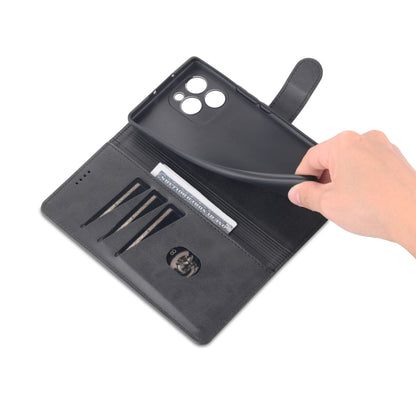 For Honor 60 SE AZNS Skin Feel Calf Texture Horizontal Flip Leather Phone Case(Black) by AZNS