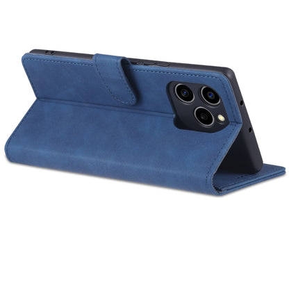 For Honor 60 SE AZNS Skin Feel Calf Texture Horizontal Flip Leather Phone Case(Blue) by AZNS