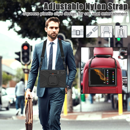 For Samsung Galaxy Tab S8 Ultra Silicone + PC Tablet Case(Black) by bashfashion