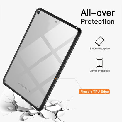 PC+TPU Transparent Shockproof Tablet Case For iPad mini 2019(Black) by bashfashion
