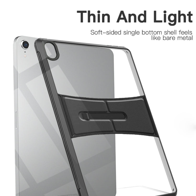 PC+TPU Transparent Holder Tablet Case For iPad mini 2019(Black) by bashfashion