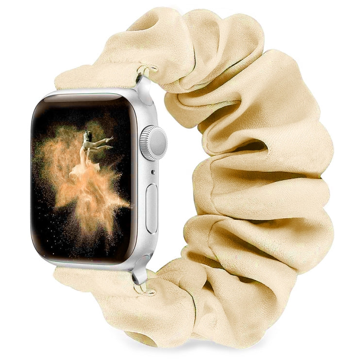 Single Loop Elasticity Watch Band For Apple Watch Ultra 49mm&Watch Ultra 2 49mm / Series 9&8&7 45mm / SE 3&SE 2&6&SE&5&4 44mm / 3&2&1 42mm(Yellow) by bashfashion