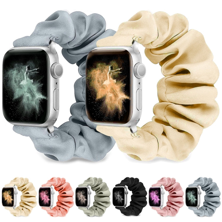 Single Loop Elasticity Watch Band For Apple Watch Ultra 49mm&Watch Ultra 2 49mm / Series 9&8&7 45mm / SE 3&SE 2&6&SE&5&4 44mm / 3&2&1 42mm(Beige) by bashfashion