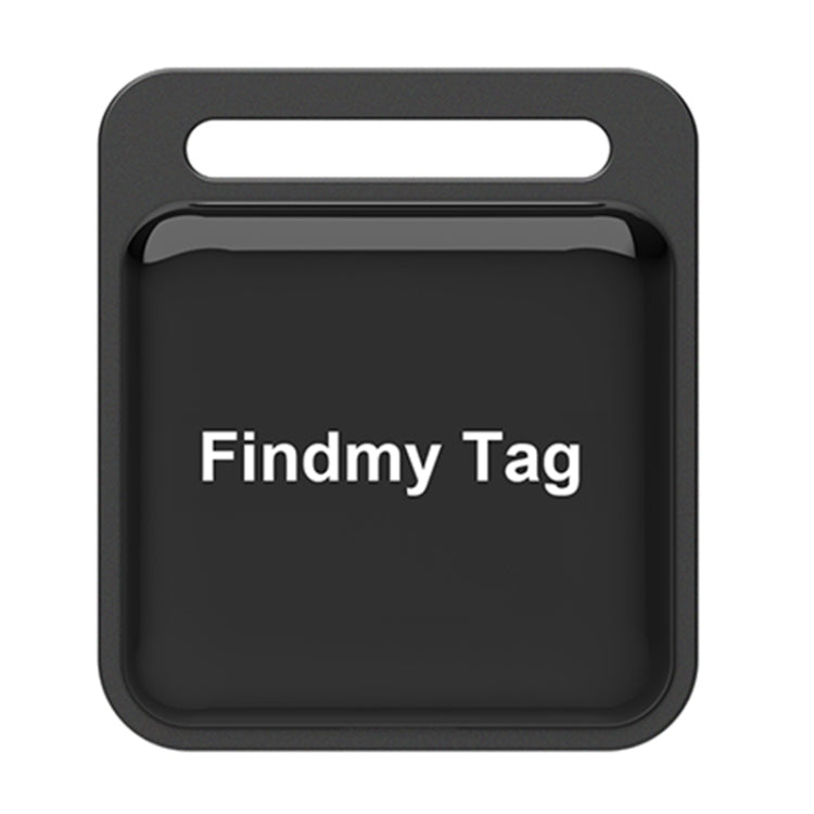 Findmy Tag Square Smart Bluetooth Anti- lost Alarm Locator Tracker(Black) by bashfashion