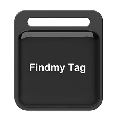 Findmy Tag Square Smart Bluetooth Anti- lost Alarm Locator Tracker(Black) by bashfashion