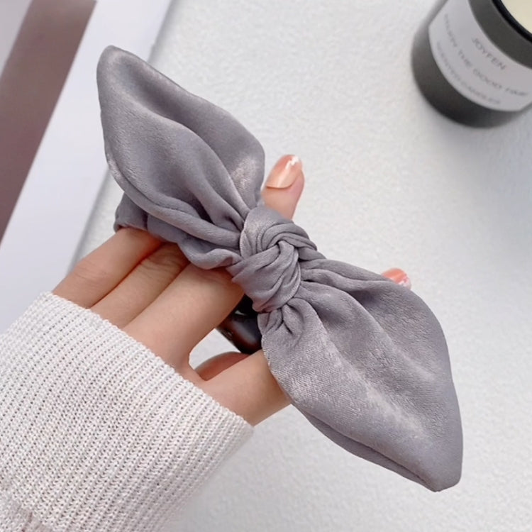 Single Loop Elasticity Cloth Watch Band For Apple Watch Ultra 49mm&Watch Ultra 2 49mm / Series 9&8&7 45mm / SE 3&SE 2&6&SE&5&4 44mm / 3&2&1 42mm(Grey) by bashfashion