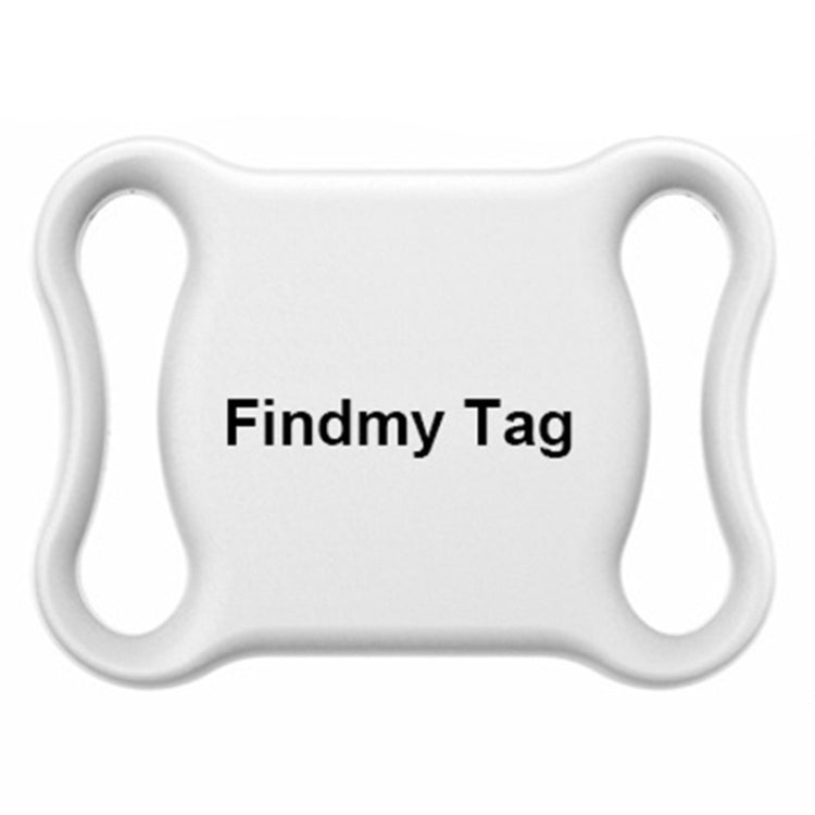 Findmy Tag Special Shape Smart Bluetooth Anti- lost Alarm Locator Tracker(White) by bashfashion