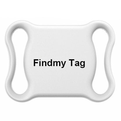 Findmy Tag Special Shape Smart Bluetooth Anti- lost Alarm Locator Tracker(White) by bashfashion