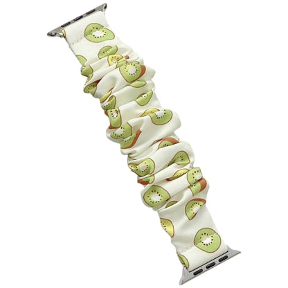Single Loop Elasticity Cloth Fruit Watch Band For Apple Watch Ultra 49mm&Watch Ultra 2 49mm / Series 9&8&7 45mm / SE 3&SE 2&6&SE&5&4 44mm / 3&2&1 42mm(C) by bashfashion