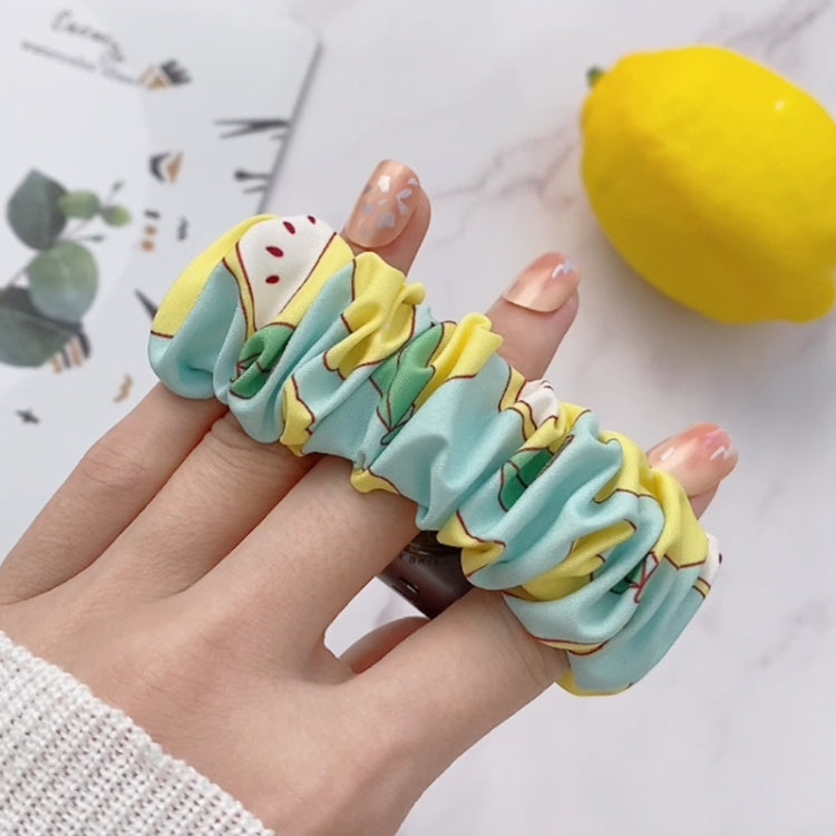 Single Loop Elasticity Cloth Fruit Watch Band For Apple Watch Ultra 49mm&Watch Ultra 2 49mm / Series 9&8&7 45mm / SE 3&SE 2&6&SE&5&4 44mm / 3&2&1 42mm(E) by bashfashion