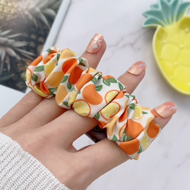 Single Loop Elasticity Cloth Fruit Watch Band For Apple Watch Ultra 49mm&Watch Ultra 2 49mm / Series 9&8&7 45mm / SE 3&SE 2&6&SE&5&4 44mm / 3&2&1 42mm(G) by bashfashion