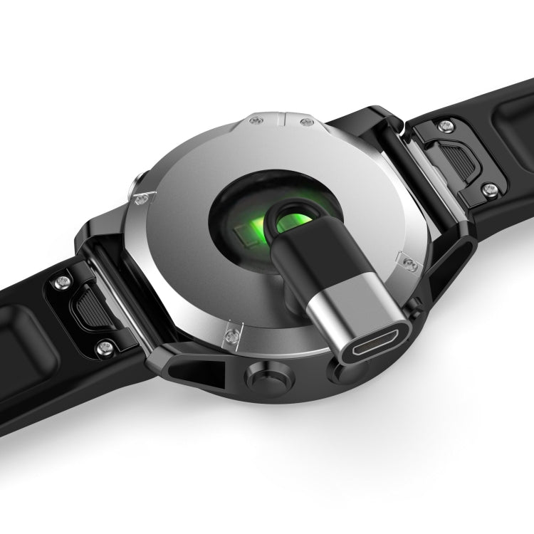 For Garmin Micro Female Watch Charging Adapter(Grey) by bashfashion