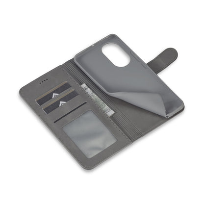 For Honor 50 SE LC.IMEEKE Calf Texture Leather Phone Case(Grey) by LC.IMEEKE