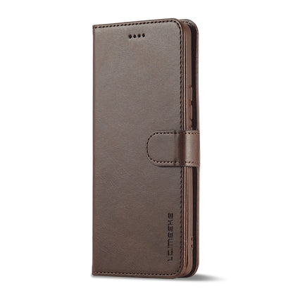 For Honor 50 SE LC.IMEEKE Calf Texture Leather Phone Case(Coffee) by LC.IMEEKE
