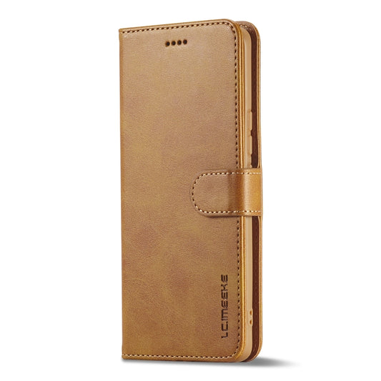 For Honor 50 SE LC.IMEEKE Calf Texture Leather Phone Case(Brown) by LC.IMEEKE