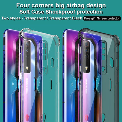 For ZTE nubia Red Magic 7 imak TPU Phone Case with Screen Protector(Transparent) by imak