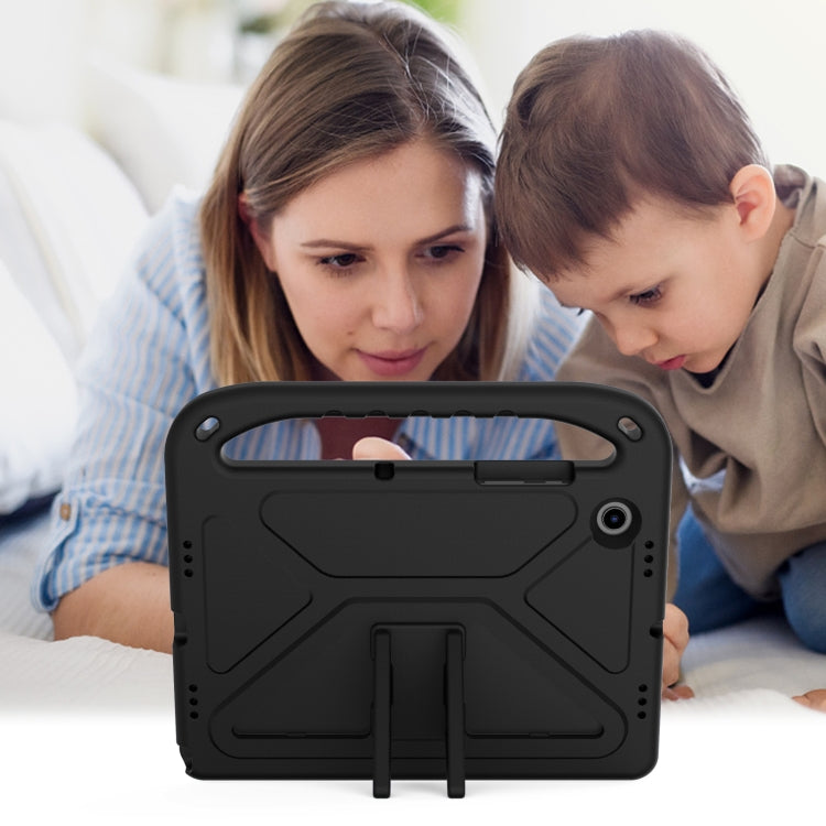 For Samsung Galaxy Tab A8 10.5 / X200 / X 205 / X207 Handle EVA Shockproof Tablet Case with Holder(Black) by bashfashion