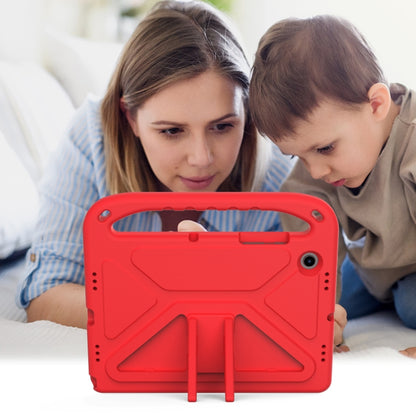 For Samsung Galaxy Tab A8 10.5 / X200 Handle EVA Shockproof Tablet Case with Holder(Red) by bashfashion
