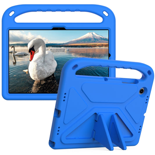 For Samsung Galaxy Tab A8 10.5 / X200 / X 205 / X207 Handle EVA Shockproof Tablet Case with Holder(Blue) by bashfashion