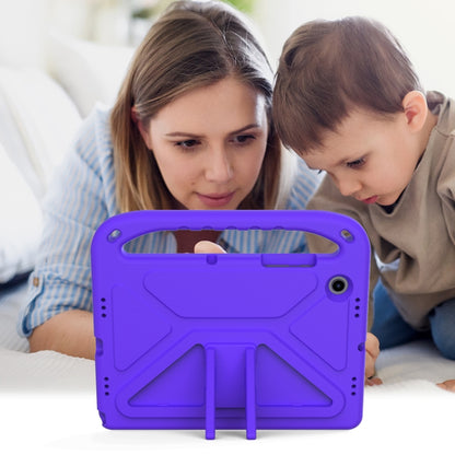 For Samsung Galaxy Tab A8 10.5 / X200 / X 205 / X207 Handle EVA Shockproof Tablet Case with Holder(Purple) by bashfashion