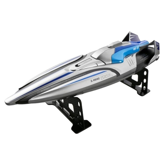 S1 2.4Ghz High-Speed Remote Control Racing Ship RC Boat(Silver) by bashfashion