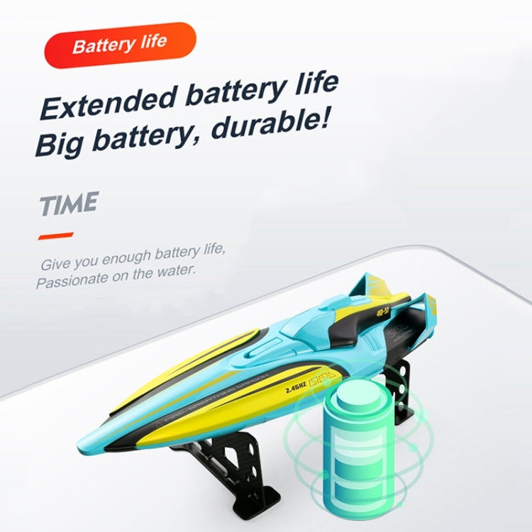 S1 2.4Ghz High-Speed Remote Control Racing Ship RC Boat(Silver) by bashfashion