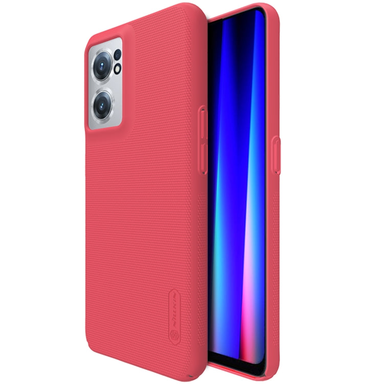For OnePlus Nord CE 2 5G NILLKIN Frosted PC Phone Case(Red) by NILLKIN