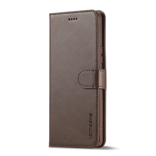 For Honor 50 / nova 9 LC.IMEEKE Calf Texture Leather Phone Case(Coffee) by LC.IMEEKE