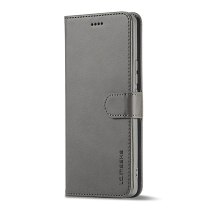 For Honor 50 Pro / nova 9 Pro LC.IMEEKE Calf Texture Leather Phone Case(Grey) by LC.IMEEKE