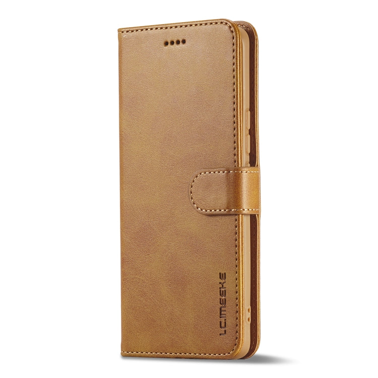 For Honor 50 Pro / nova 9 Pro LC.IMEEKE Calf Texture Leather Phone Case(Brown) by LC.IMEEKE