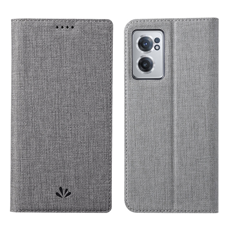 For OnePlus Nord CE 2 5G ViLi DMX Series Shockproof Magnetic Flip Leather Phone Case(Grey) by ViLi