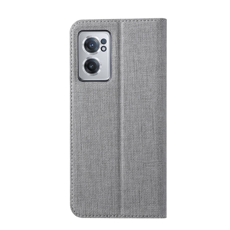 For OnePlus Nord CE 2 5G ViLi DMX Series Shockproof Magnetic Flip Leather Phone Case(Grey) by ViLi