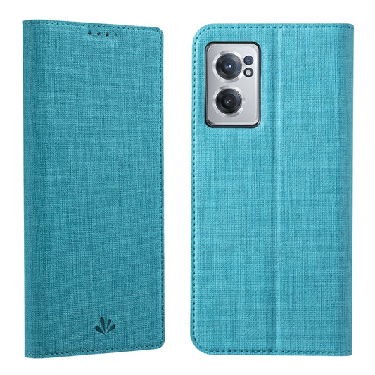 For OnePlus Nord CE 2 5G ViLi DMX Series Shockproof Magnetic Flip Leather Phone Case(Blue) by ViLi