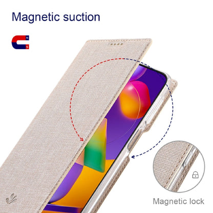 For Motorola Moto G22 ViLi DMX Series Shockproof Magnetic Flip Leather Phone Case(Gold) by ViLi