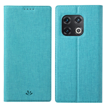 For OnePlus 10 Pro ViLi DMX Series Shockproof Magnetic Flip Leather Phone Case(Blue) by ViLi