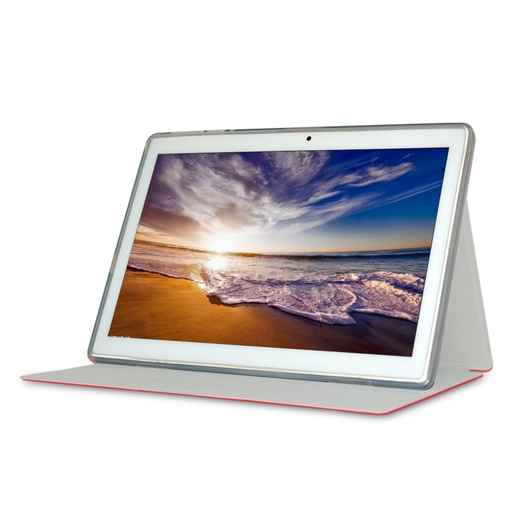 For TECLAST M30 / M30 Pro TECLAST Business Style Horizontal Flip PU Leather Protective Case with Holder(Red) by TECLAST