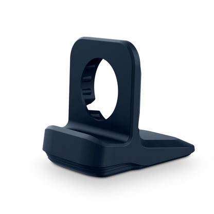 Silicone Charging Holder for Apple Watch(Midnight Blue) by bashfashion