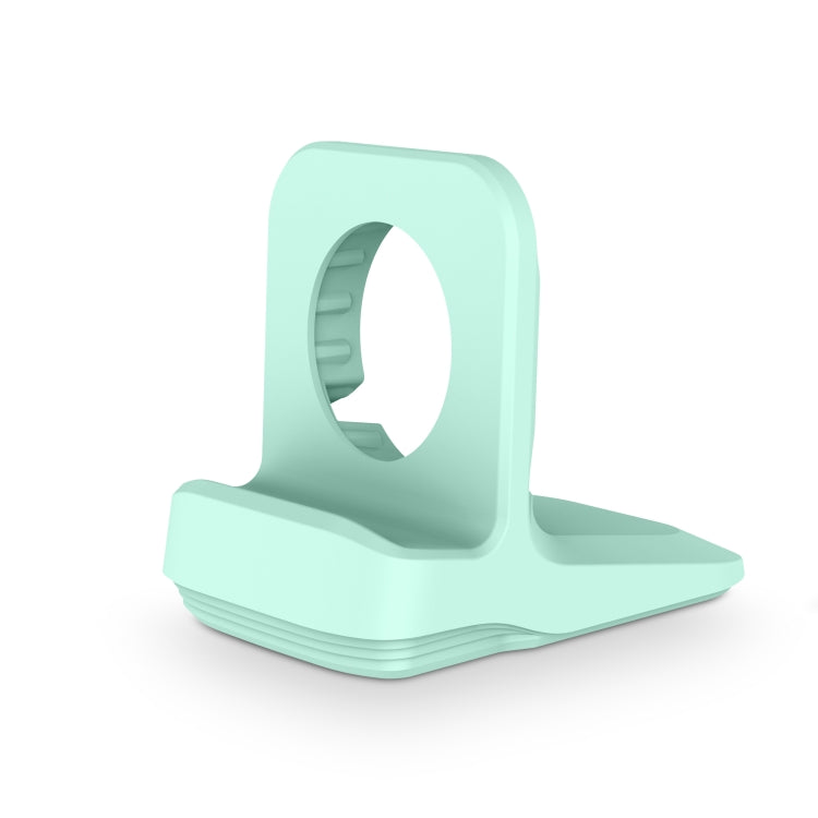 Silicone Charging Holder for Apple Watch(Mint Green) by bashfashion