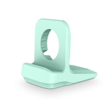 Silicone Charging Holder for Apple Watch(Mint Green) by bashfashion