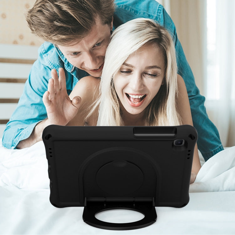 For Samsung Galaxy Tab A7 Lite EVA Handle Holder Tablet Case(Black) by bashfashion