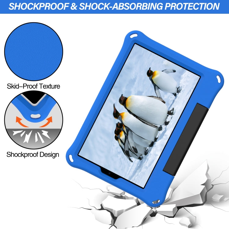 For Samsung Galaxy Tab A7 Lite EVA Handle Holder Tablet Case(Blue) by bashfashion