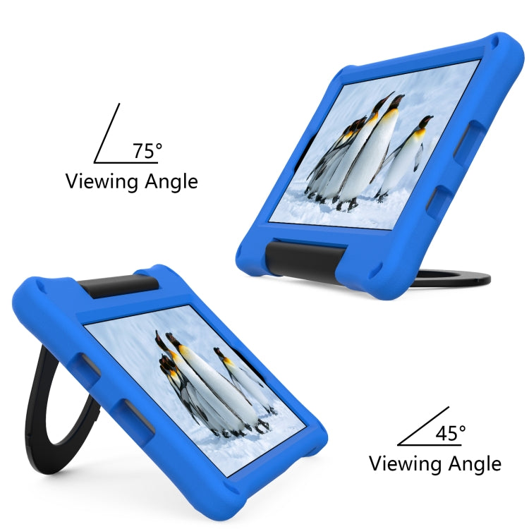For Samsung Galaxy Tab A7 Lite EVA Handle Holder Tablet Case(Blue) by bashfashion