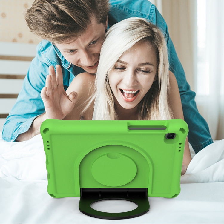 For Samsung Galaxy Tab A7 Lite EVA Handle Holder Tablet Case(Green) by bashfashion