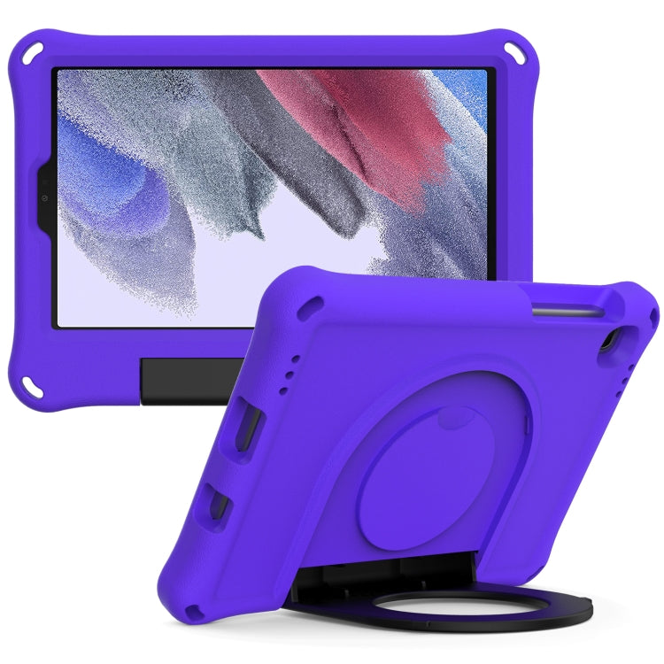 For Samsung Galaxy Tab A7 Lite EVA Handle Holder Tablet Case(Purple) by bashfashion