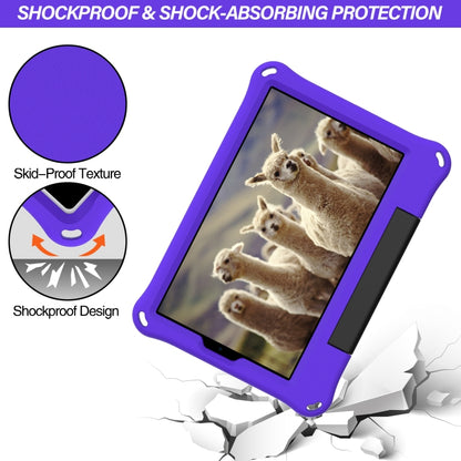 For Samsung Galaxy Tab A7 Lite EVA Handle Holder Tablet Case(Purple) by bashfashion