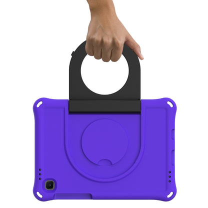 For Samsung Galaxy Tab A7 Lite EVA Handle Holder Tablet Case(Purple) by bashfashion
