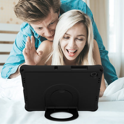 For Samsung Galaxy Tab A8 EVA Handle Holder Tablet Case(Black) by bashfashion